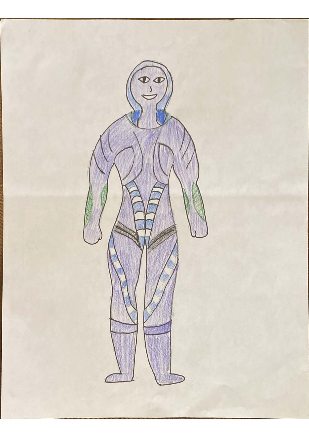 アメリカのα世代が描いたAIロボット(3) - ヒューマノイド型