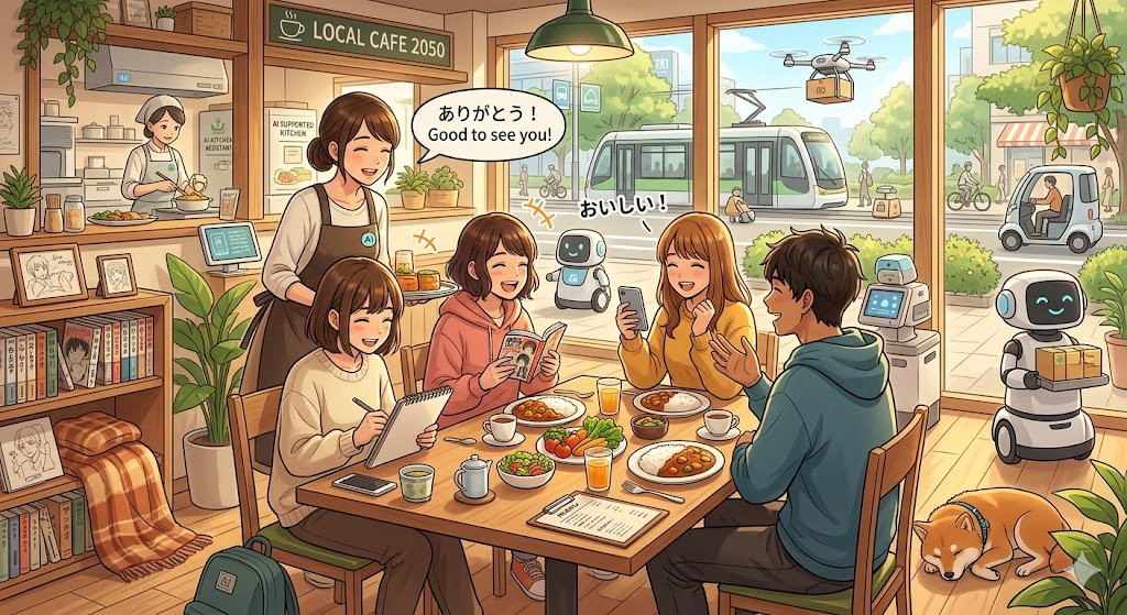 5班 - 2050年の幸せなAI社会